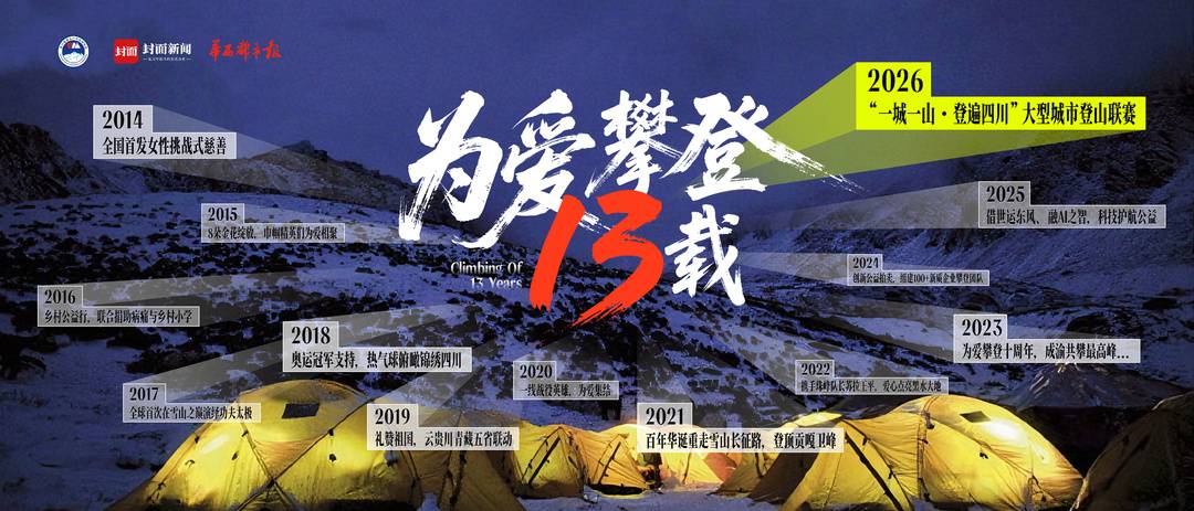 2026“一城一山·登遍四川”大型城市登山联赛重磅官宣，邀你赴一场蜀山之约插图1