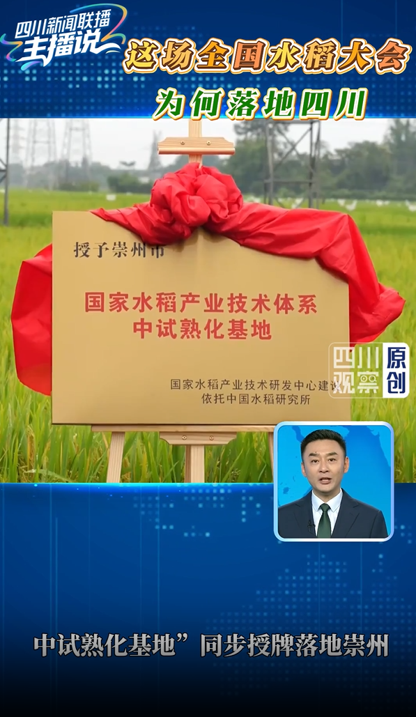 主播说丨这场全国水稻大会 为何落地四川插图 主播说丨这场全国水稻大会 为何落地四川插图